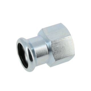 Bonfix - M-press staalverzinkt schroefbus 1.1/2" x 54mm.