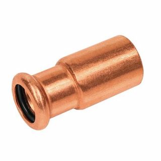 Bonfix - M-press koper insteek koppeling 42 x 28mm