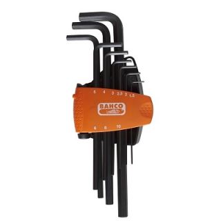 Bahco - Haakse Inbussleutelset lang 9-delig