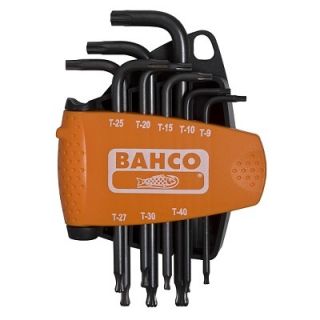 Bahco - Haakse Torxsleutelset met kogelkop 8-delig