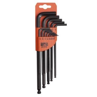 Bahco - Haakse Inbussleutelset inch, 12-delig