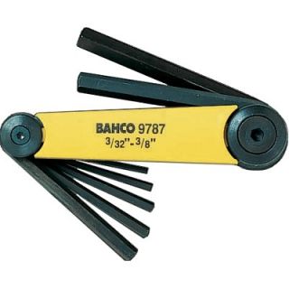 Bahco - Haakse Inbussleutelset, 7-delig