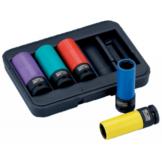 Bahco - 1/2" Lange impact doppenset, 5-delig