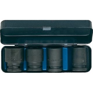 Bahco - 1/2" Set slagdopsleutels 4-delig, 17-24mm.