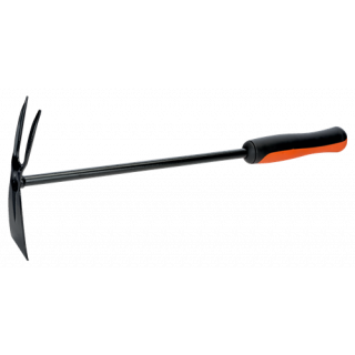 Bahco - Dubbele border hak, met 2 componenten greep