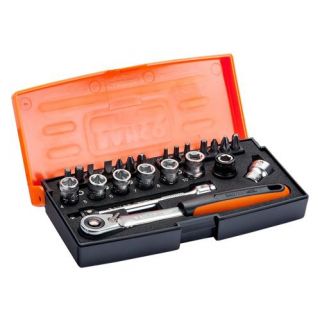 Bahco - Doppenset 1/4", 24-delig