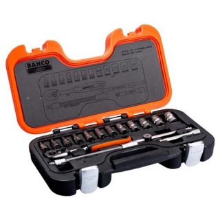 Bahco - 1/4" Doppenset inch maten