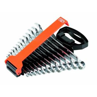 Bahco - Steek/ringsleutelset met houder 12-delig