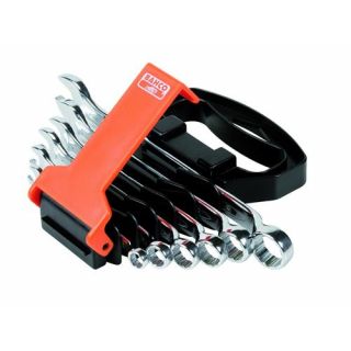 Bahco - Steek/ringsleutelset met houder 6-delig