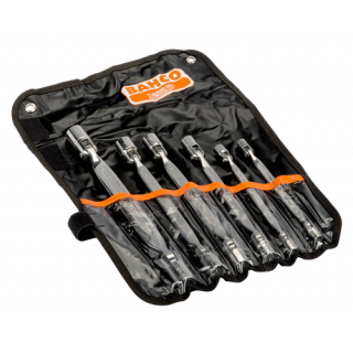 Bahco - Set kniesleutels 6-delig met tas