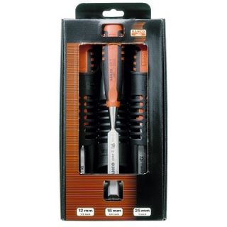 Bahco - Steekbeitelset 424P 12-18-25mm