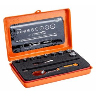 Bahco - 1/4" Dopsleutelset 12-delig