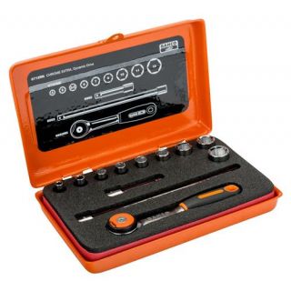 Bahco - 1/4" Dopsleutelset 12-delig