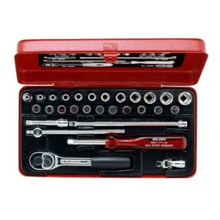 Bahco - 1/4" Dopsleutelset 29-delig