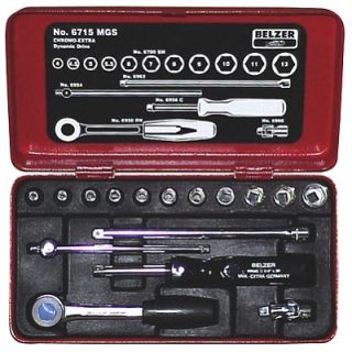 Bahco - 1/4" Dopsleutelset 16-delig