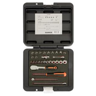 Bahco - 1/4" Dopsleutelset 29-delig