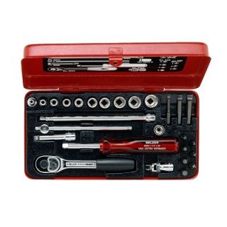 Bahco - 1/4" Dopsleutelset 27-delig