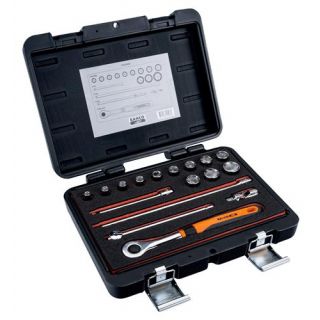 Bahco - 3/8" Doppenset 17-delig