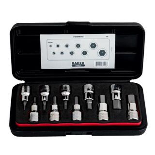 Bahco - 1/2" Doppenset, 3/16",-5/8,