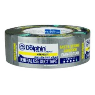 Blue Dolphin - Duct tape "heavy duty" zilver, 48mm x 50m