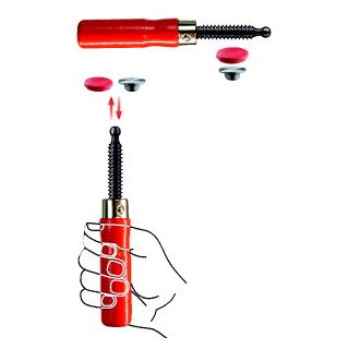 Bessey - Houten greep, verwisselbare drukplaat, Gr.3