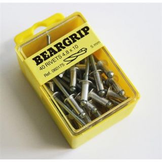 Beargrip - Blindklinknagels 4,8x12mm geel set/40