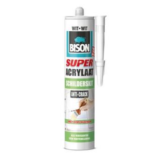 Bison - Super acrylaat schilderskit anti-crack, 300ml.
