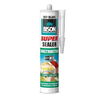 Bison - Super Sealer Construction, 290ml wit.