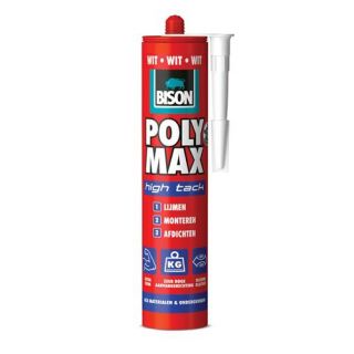 Bison - Poly Max® High Tack, 425gr. Wit.