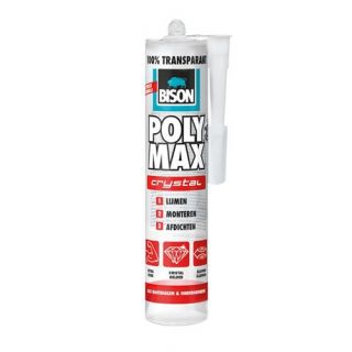 Bison - Poly Max® Crystal, 30 gr. transparant.