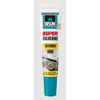 Bison - Super silicone kitchen 150 ml tube transparant