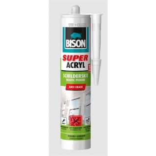 Bison - Super acrylaat schilderskit anti-crack 150 ml wit
