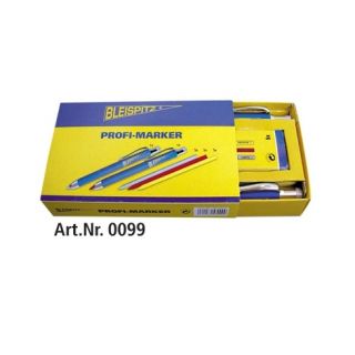 Bleispitz - Markeerpotloodset met 15 reserve stiftjes