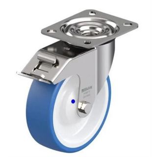 Blickle - LEX-POTHS 160XK-FI - RVS zwenkwiel met rem 160mm