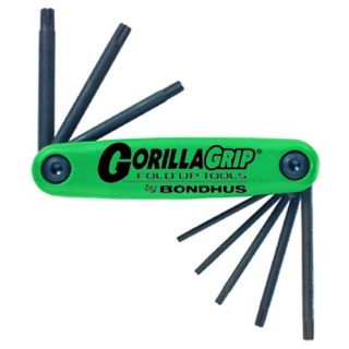 Bondhus - GORILLAGRIP torxsleutelset met gaatje TR7-TR25