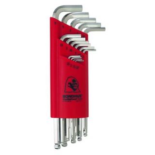 Bondhus - Inbussleutelset met kogelkop BriteGuard 1.27-10mm