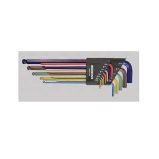 Bondhus - Inbussleutelset kogelkop ColorGuard 050-3/8 XL