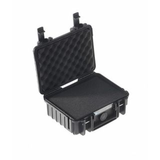 B&W - Transportkoffer type 500 zwart met foam