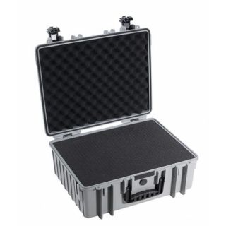 B&W - Transportkoffer type 6000 grijs met foam