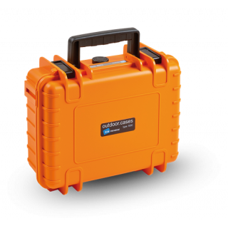 B&W - Transportkoffer type 1000 oranje leeg