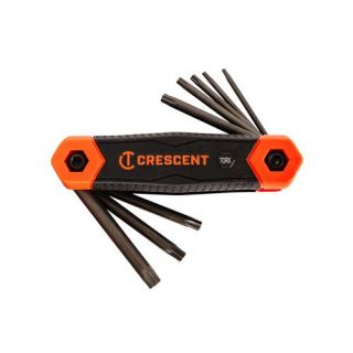 Crescent - Torx opvouwset, 8-delig
