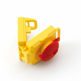 Creusen - Noodstop (deksel) geel/rood