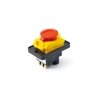 Creusen - Schakelaar met nulsp.bev. en noodstop 3-fase