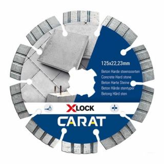 Carat - X-LOCK diamantzaag beton, Ø125X22,23mm