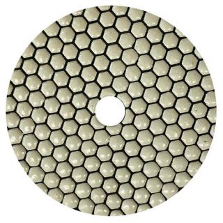 Carat - Diamant polijstschijf droog Ø125, Wit