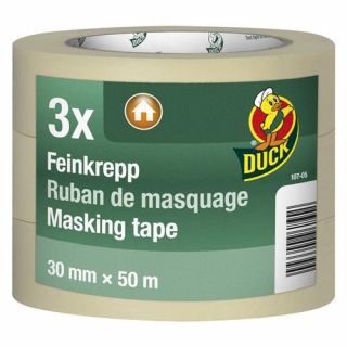 Duck - Maskingtape basic 30mm x 50m, (3-stuks)
