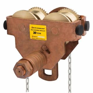 Vonkvrije kettingloopkat - 20t. - 2,5m. Bedieningshoogte