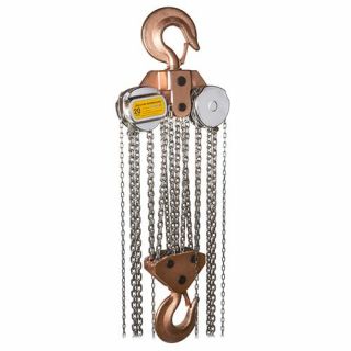 Vonkvrije handkettingtakel - 20t. - 3m hijshoogte