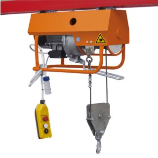 Elektrische lier DT - 400V - 0,95t. - 38 meter hijshoogte