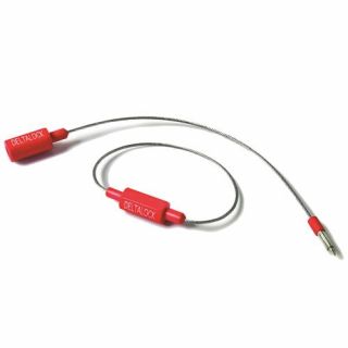 Bevestigings kabel - 19 cm Rood